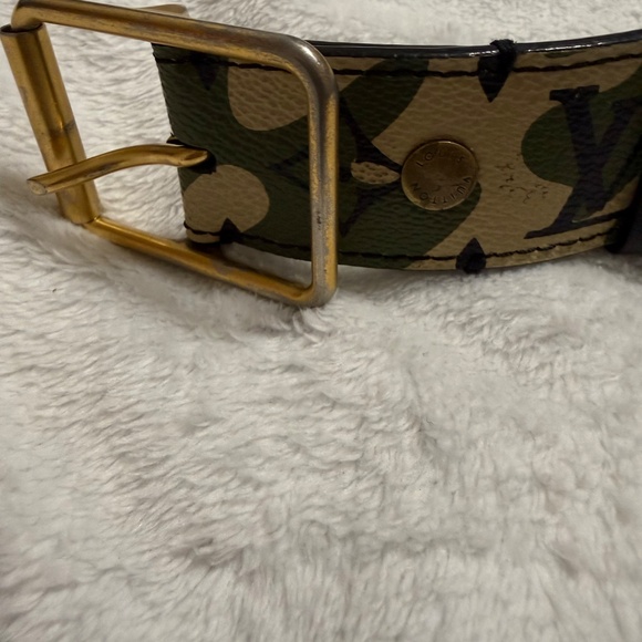 Louis Vuitton x Takashi Murakami Monogramouflage Belt main image 6